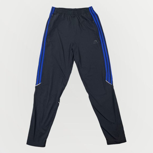 ADIDAS Climalite Y2K Performance Athletic Casual Tapered Track Pants Black - Picture 1 of 8